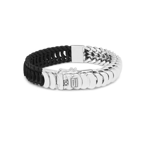 Buddha to Buddha, 123 Lars Mix Silver \ Leather Black